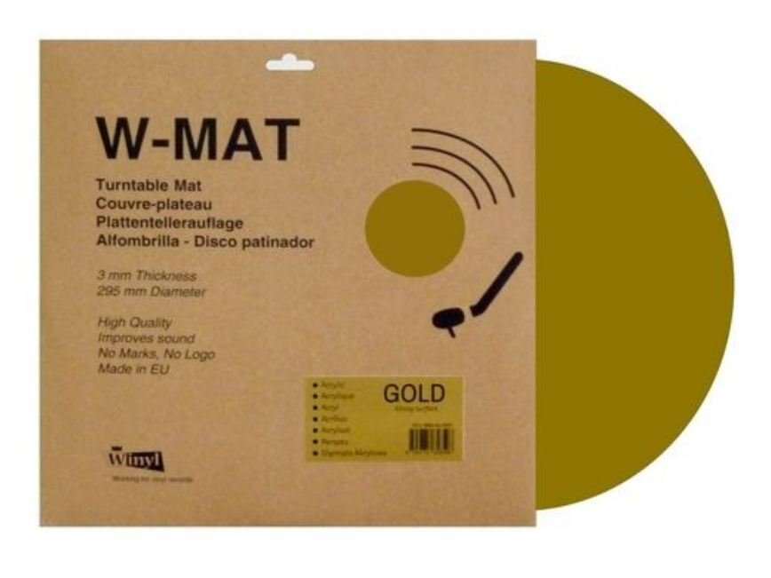 Vinyl W-Mat Acrylic GOLD Acrylic Matte Silver 295Mm Thickness Approx 3Mm