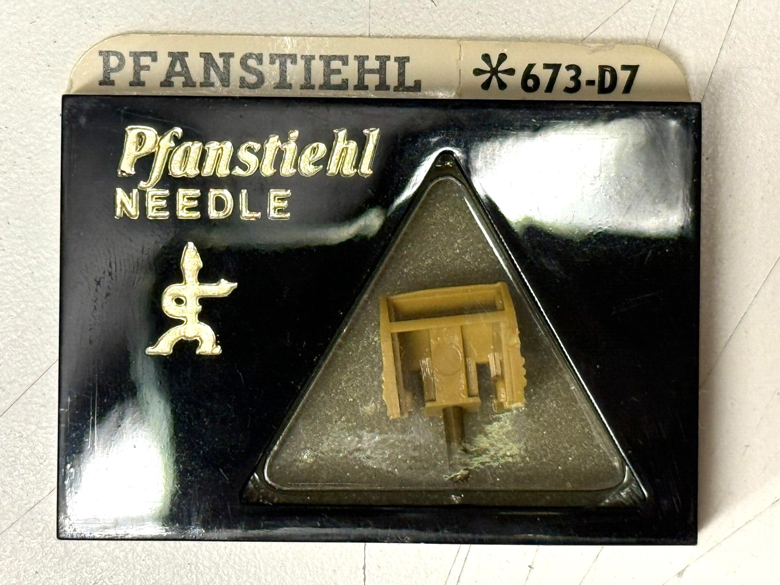PFANSTIEHL ✱673-D7 DIAMOND NEEDLE NIB FOR VINTAGE JVC MD-1016B CARTRIDGE 33 & 45
