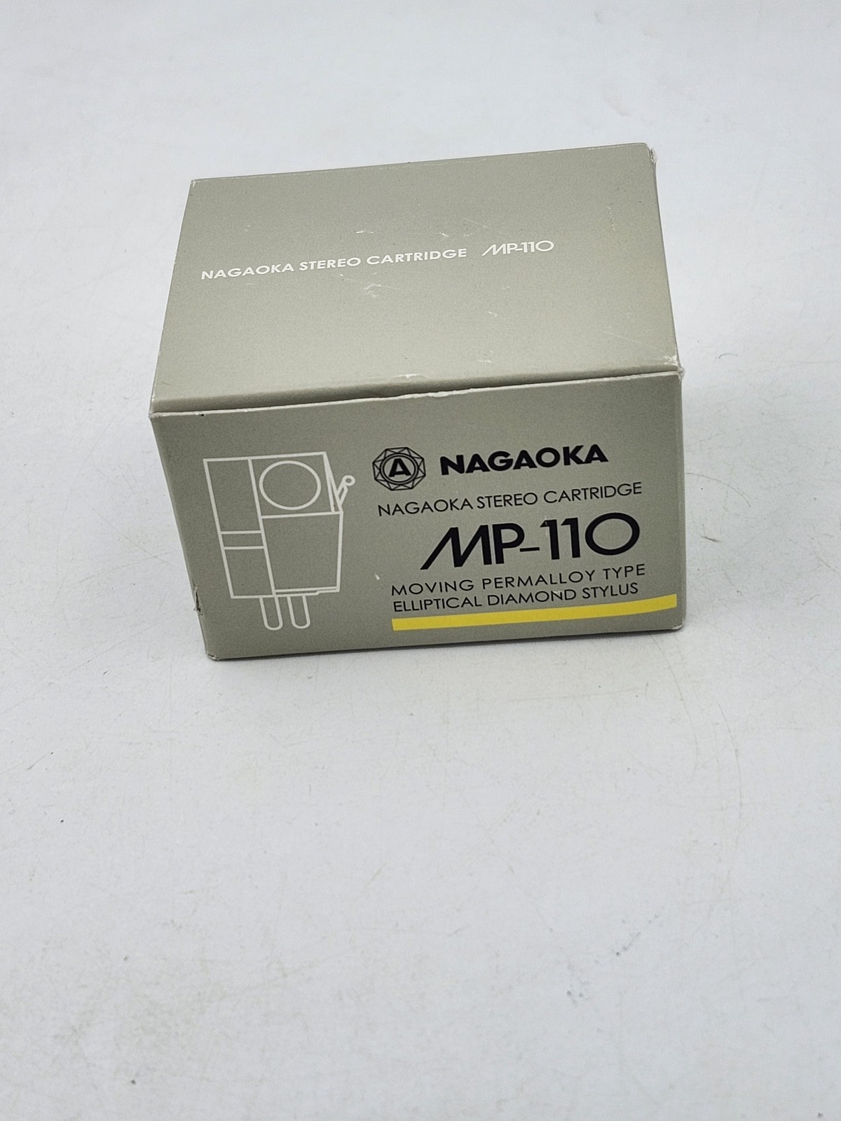 Nagaoka MP-110 Stereo Phono Cartridge Moving Permalloy Elliptical Diamond Stylus