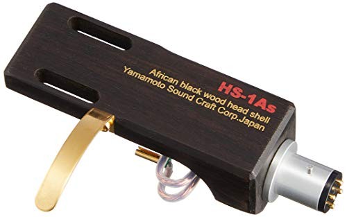 Yamamoto Sound Craft HS-1A African Ebony Wood Headshell Japan New