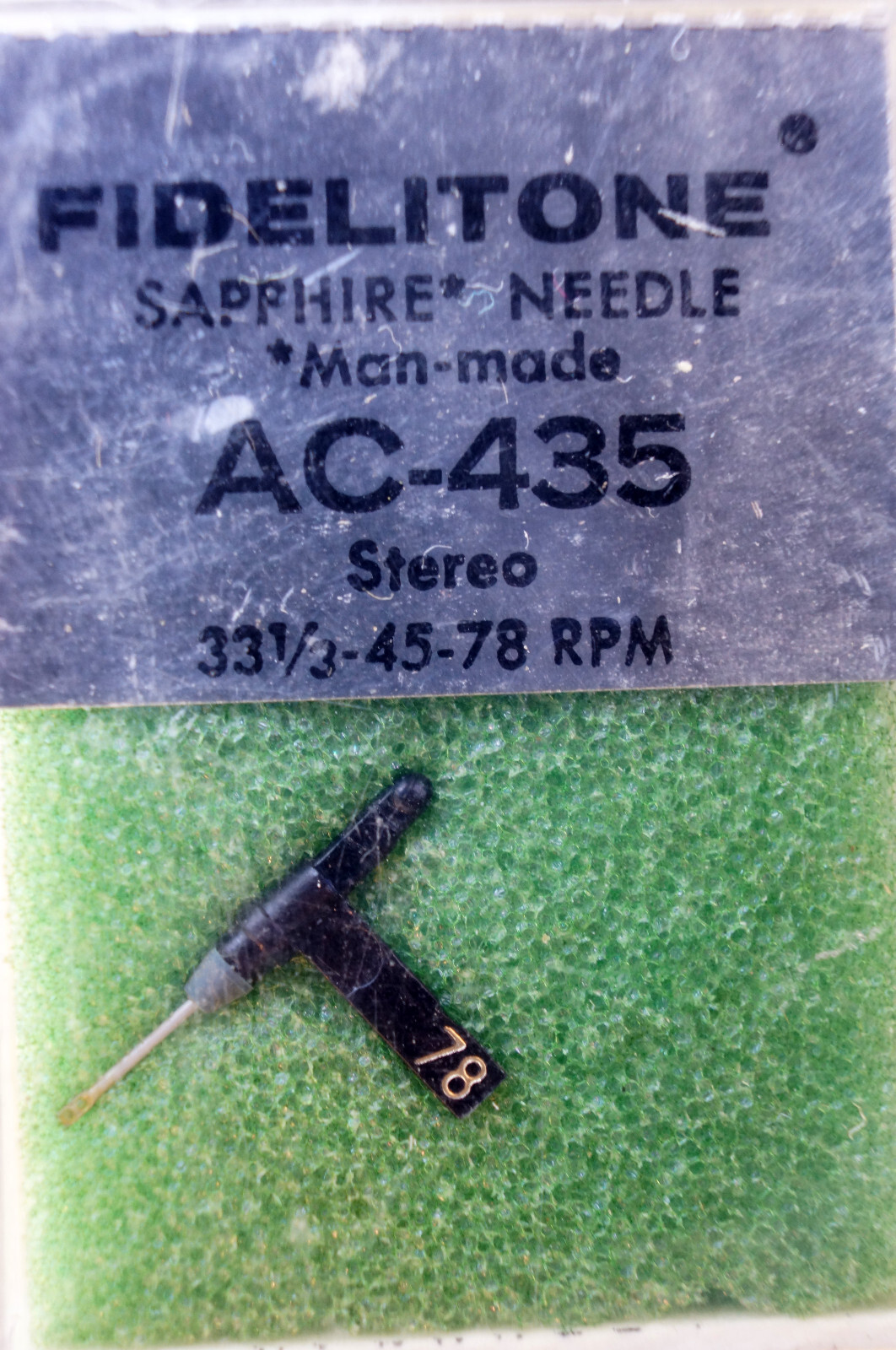 NOS Fidelitone Phonograph Needle AC-435 for ASTATIC N73-SD N74-SD 275D 349D 351D