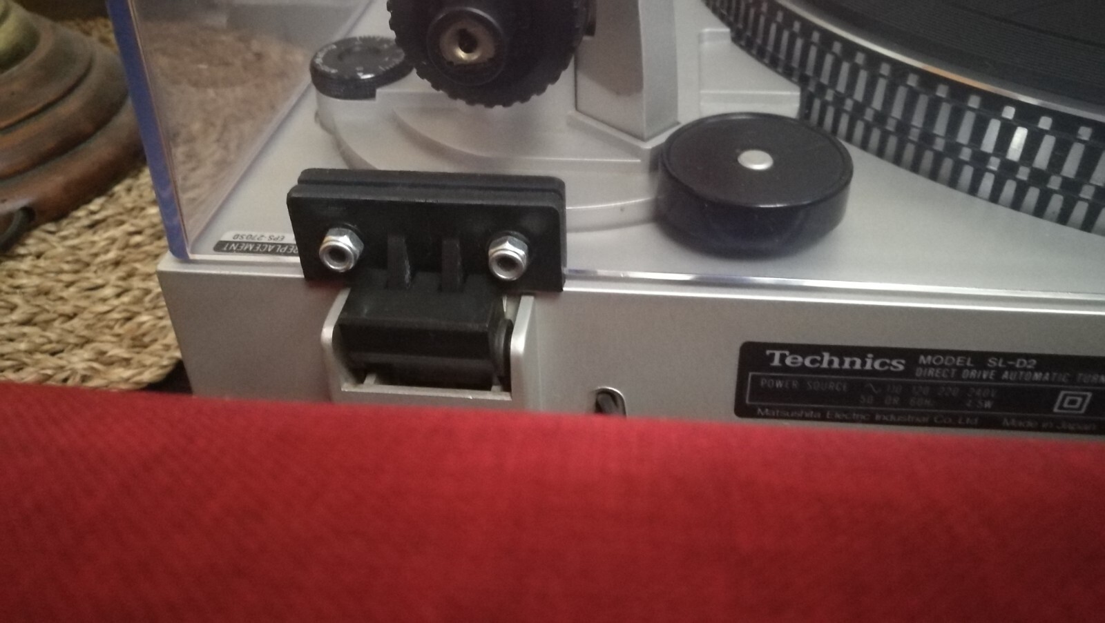 KIT HANGINGES HINGE DUST COVER DUSTCOVER TURNTABLE TECHNICS SL SERIES – LID