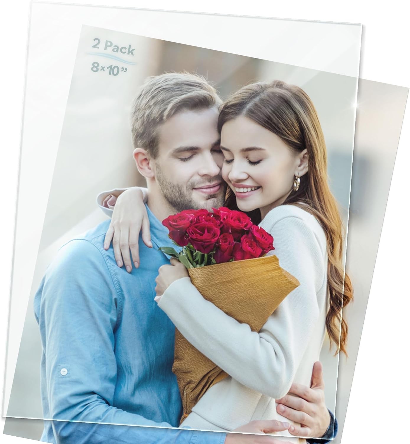 Icona Bay 8×10 Heat-Strengthened Glass Replacement for Picture 8×10, Clear