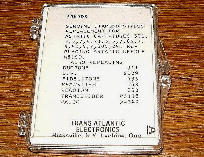 Stereo Phonograph NEEDLE 660SD for Astatic N79sd N81sd 363 365 EV2129DS 168-DS73