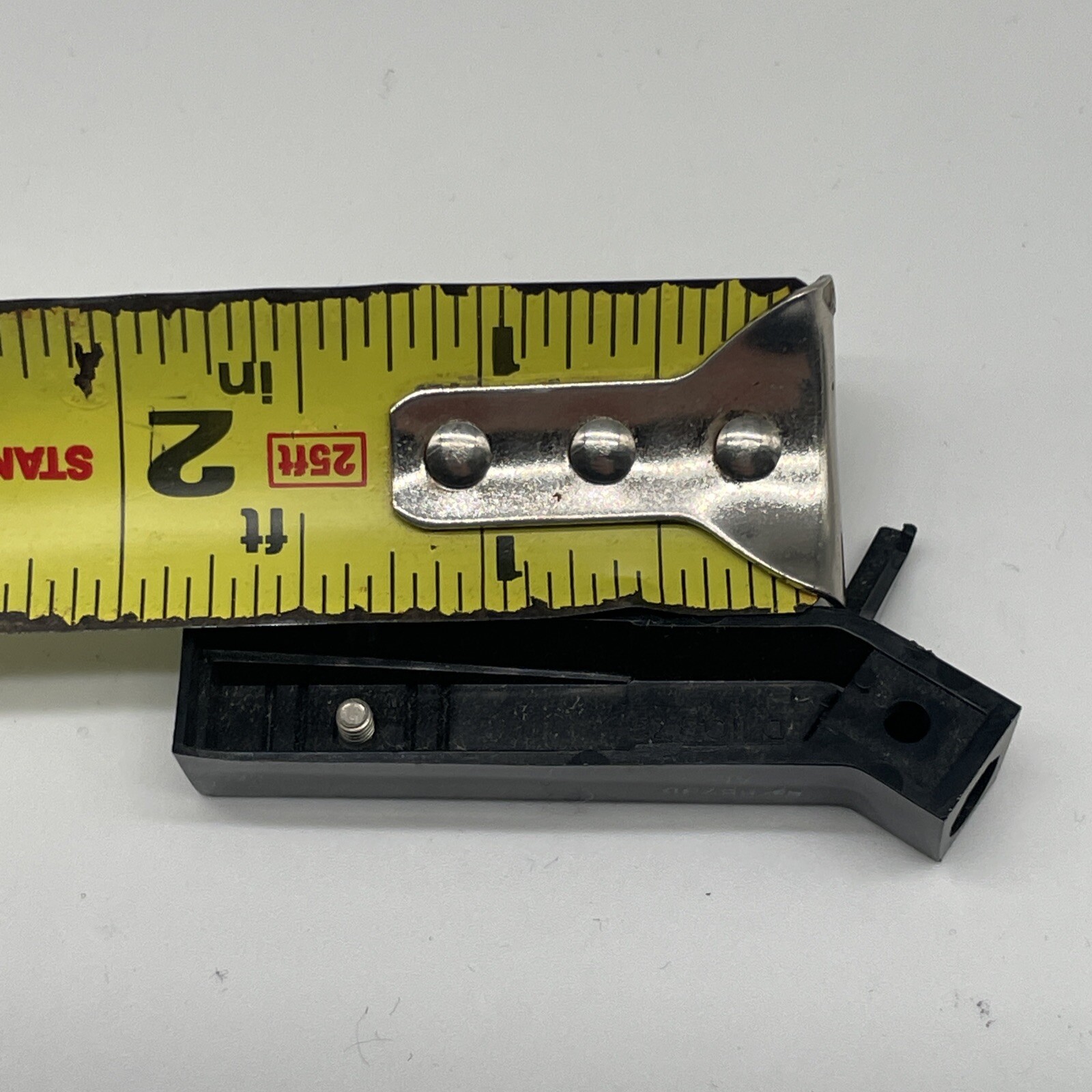 BSR Headshell Cartridge Holder Black Plastic Silver NOS EV 5573D AL