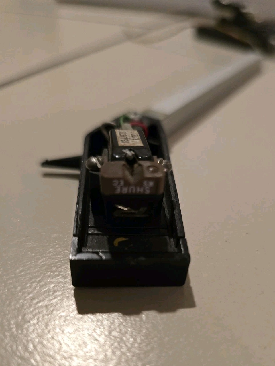 Realistic Cartridge With Unknown Tonearm And Headshell