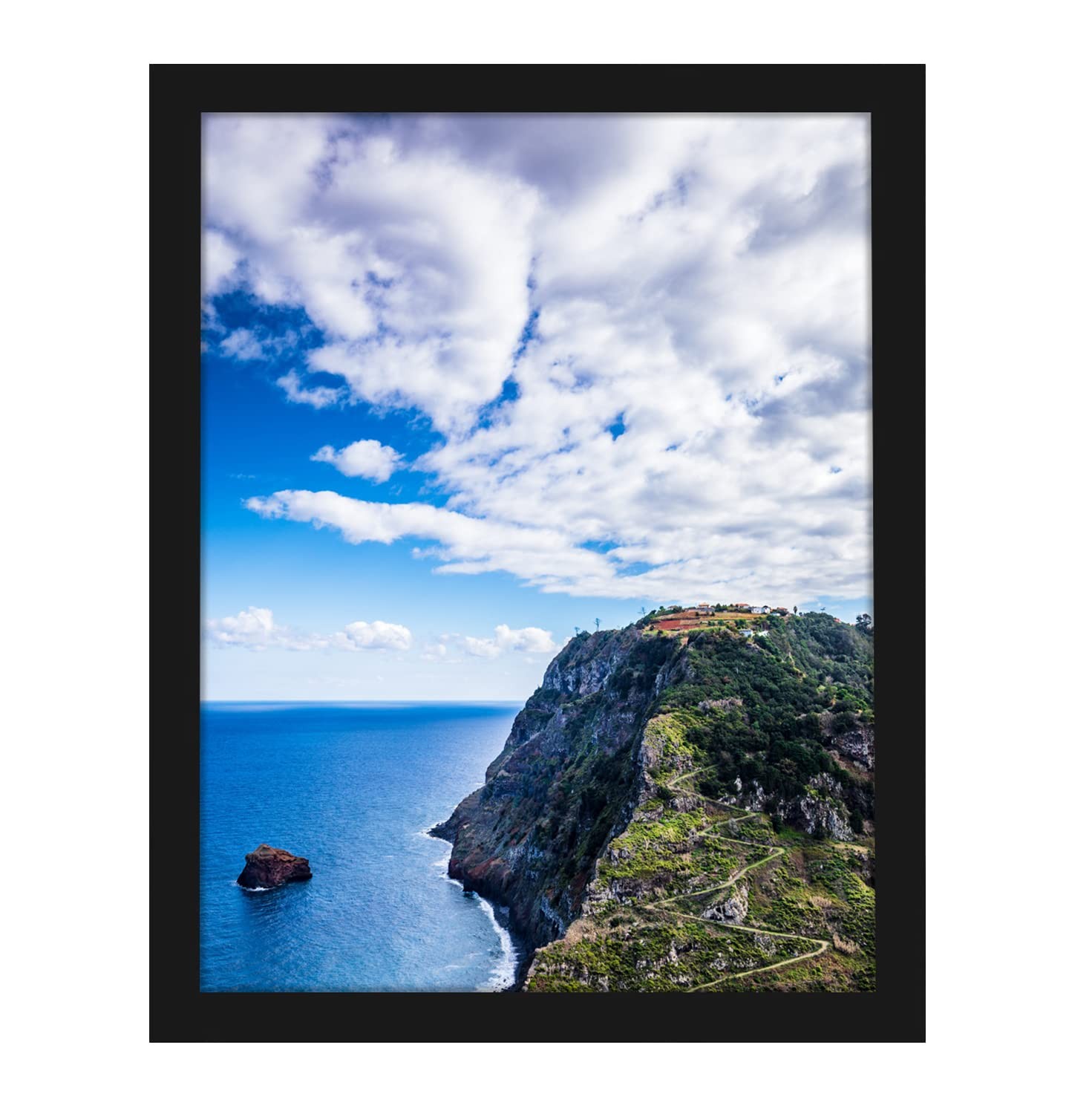 MENNTHUI 10×14 Black Picture Frame, Diamond Painting Frames for 10×14,