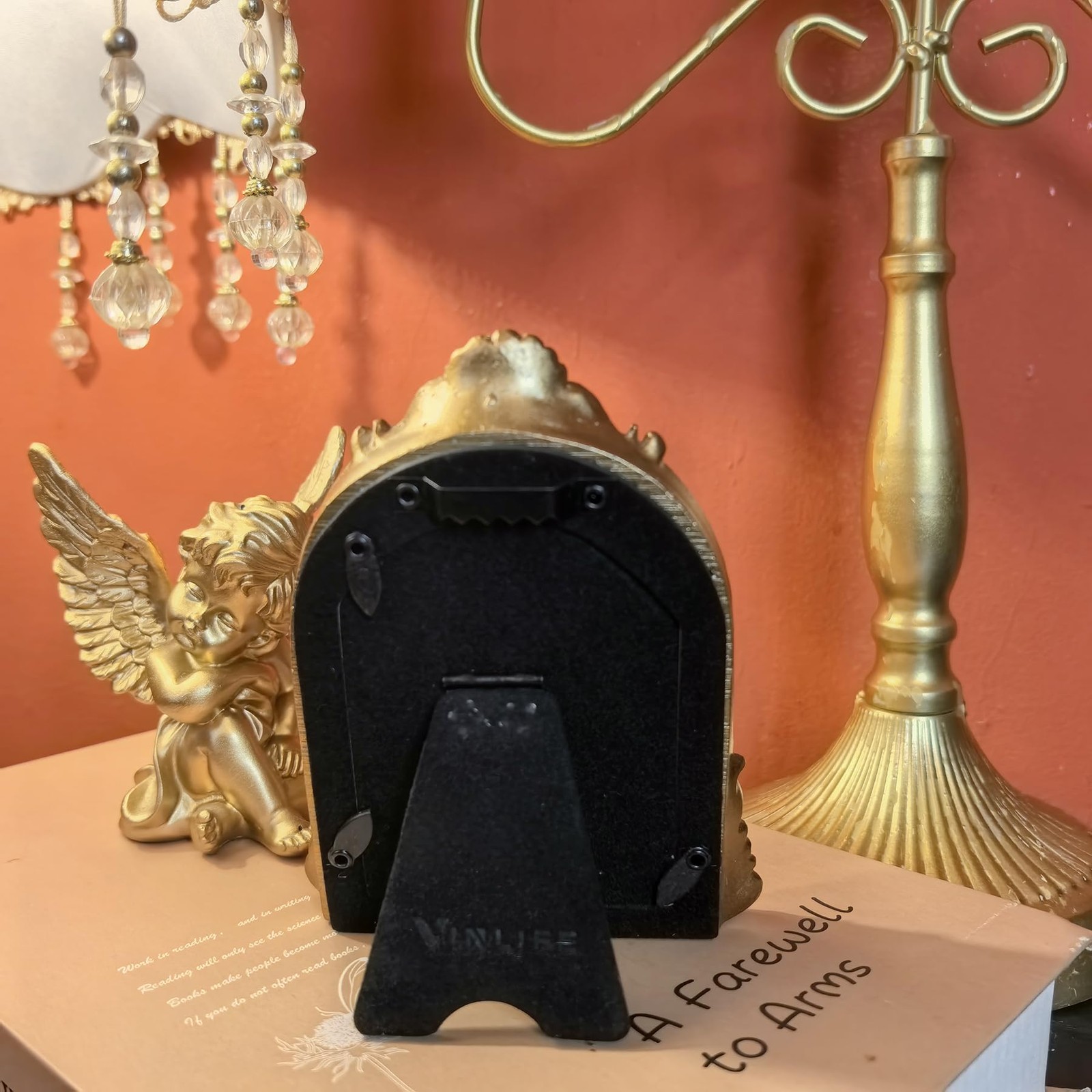 VINLIFE Vintage Picture Frames 2.5×3.5 Ornate Bronze Antique 2.5×3.5,