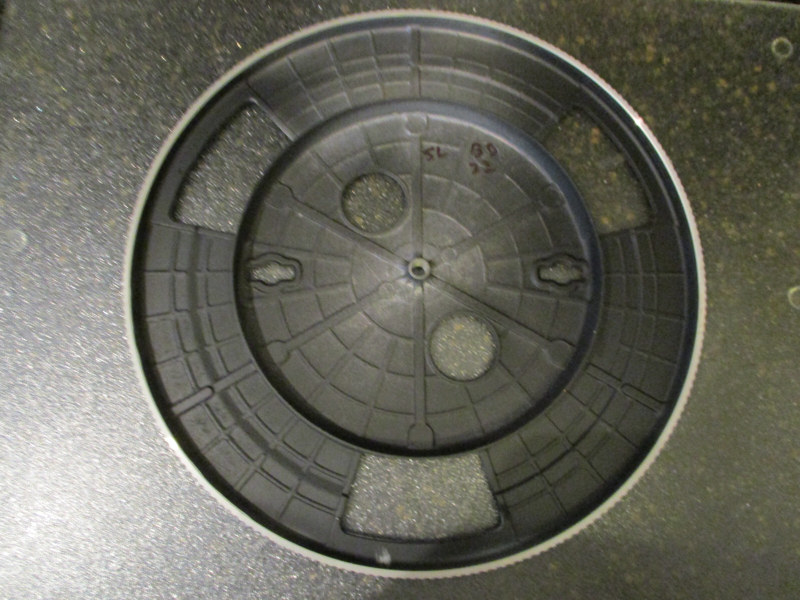 Technics SL-BD22 Turntable Platter Only w/Used Belt