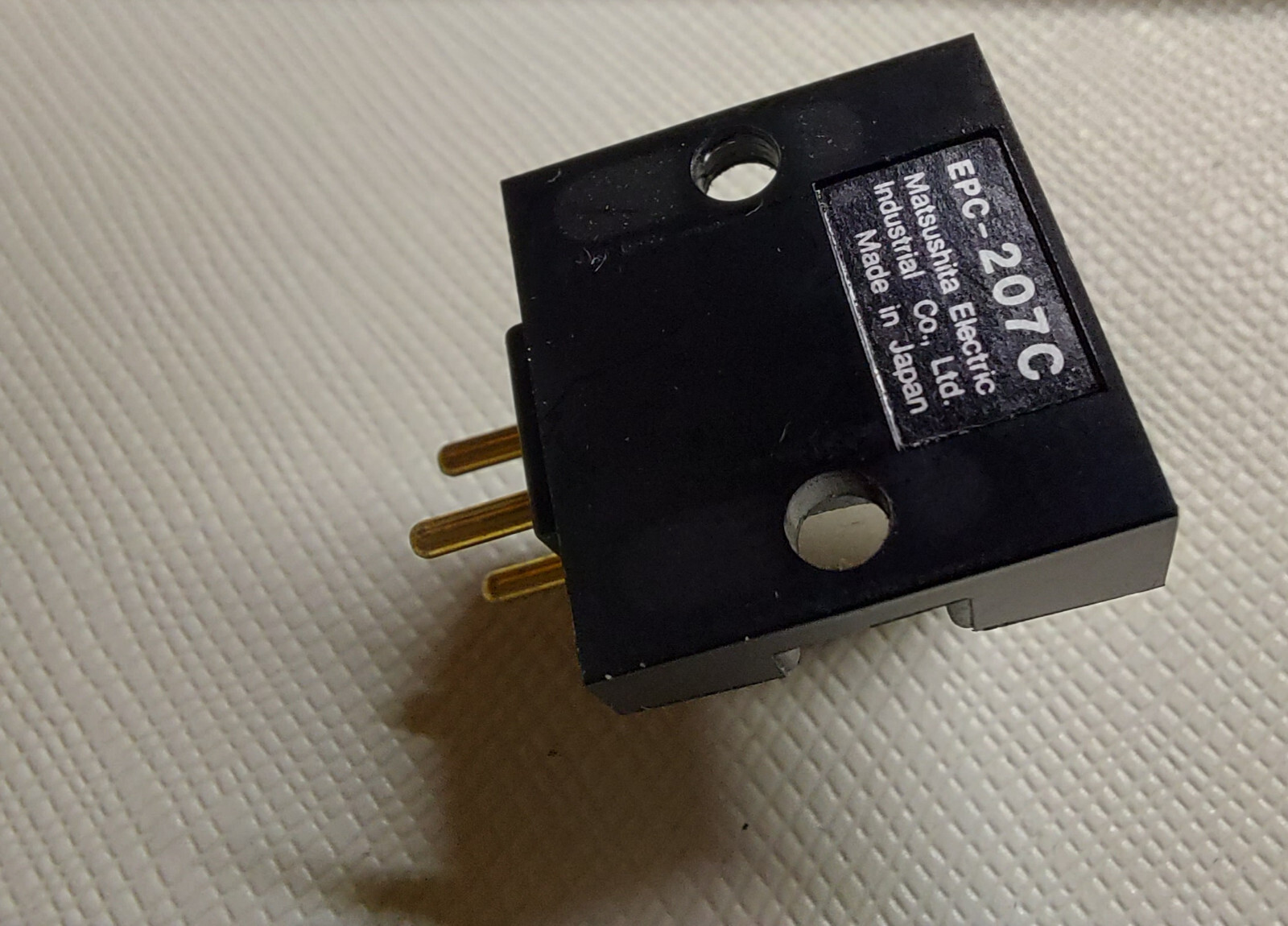 TECHNICS EPC-207C EPC 207 C Cartridge Turntable Testina Giradischi JAPAN MADE