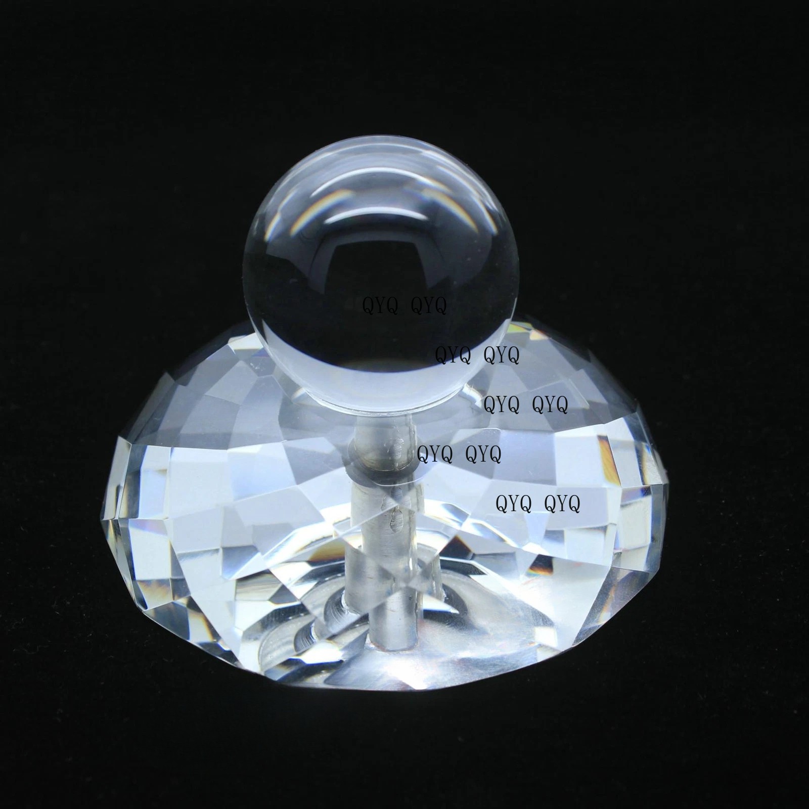 HiFi Crystal Turntable Record Weight Clamp Disc Stabilizer for LP VInyl Player