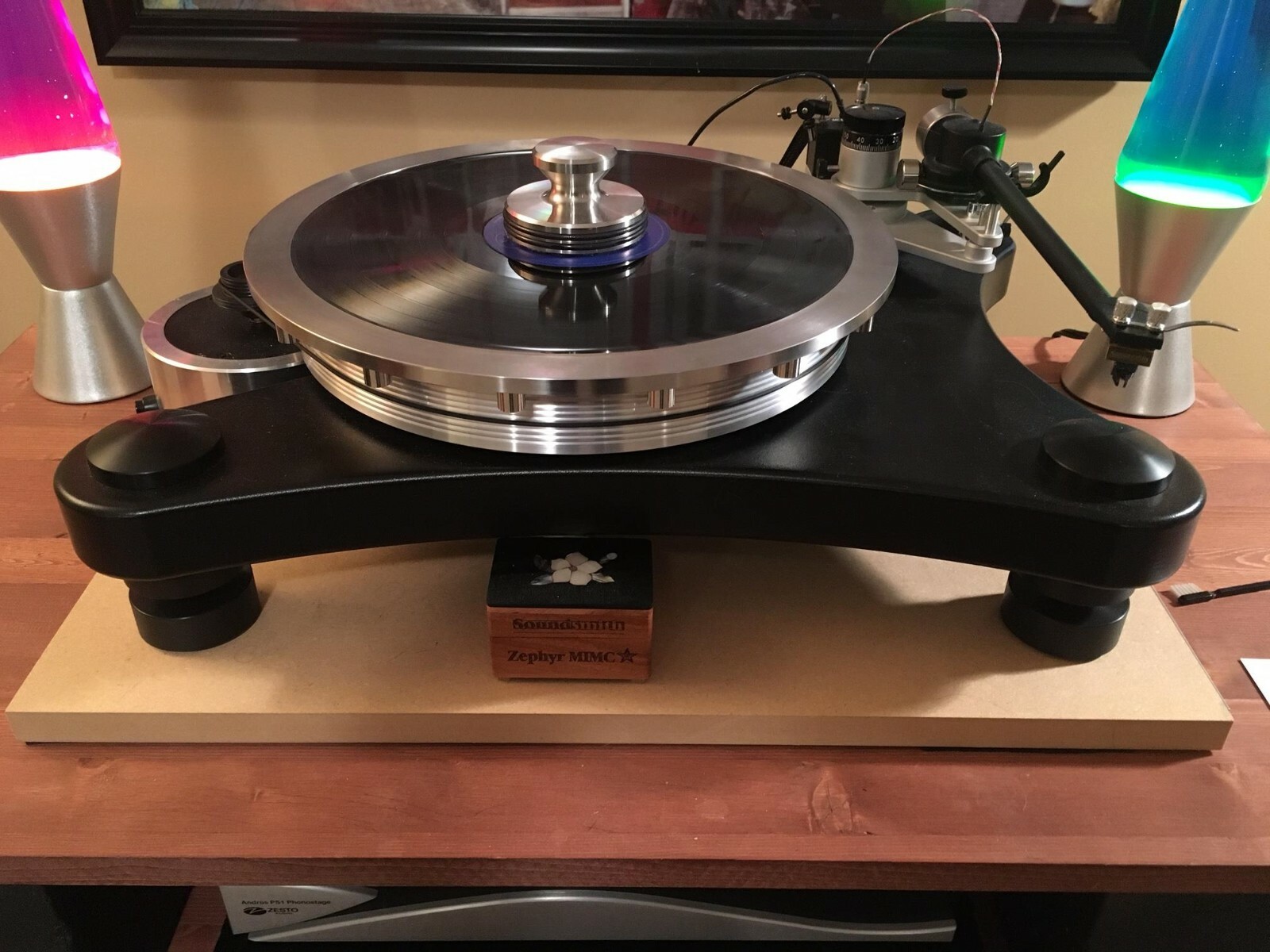 Turntable Periphery Stabilizing Outer Ring Clamp SS-2 for Basis VPI REGA Project