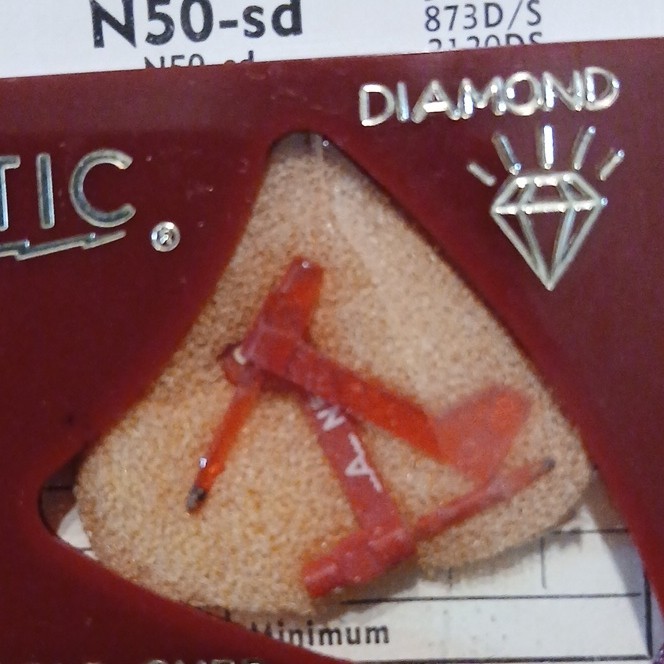 Astatic N50-SD Diamond Record Player Needle Stylus for PS-34 567SD 873D/S