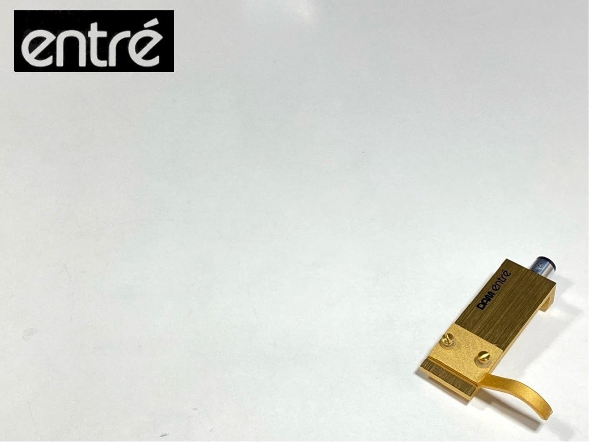 DAM entre DAS-1 MKII GOLD Headshell w/ Lead Wires Screws Excellent JP MG01 1.0