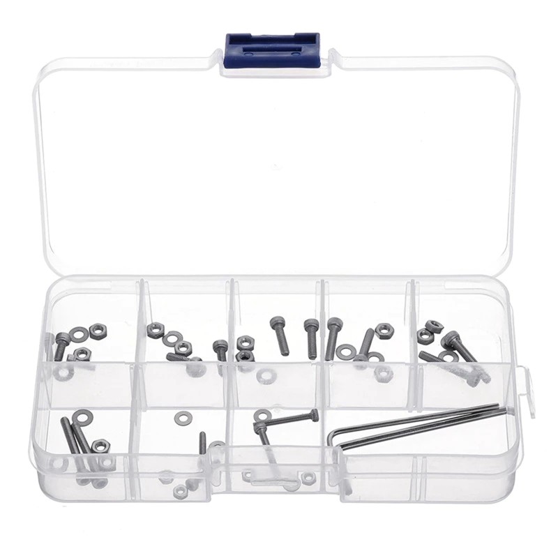 2mm.5 Universal Headshell cartridges Mounting Kit Rotation Steel Bolts