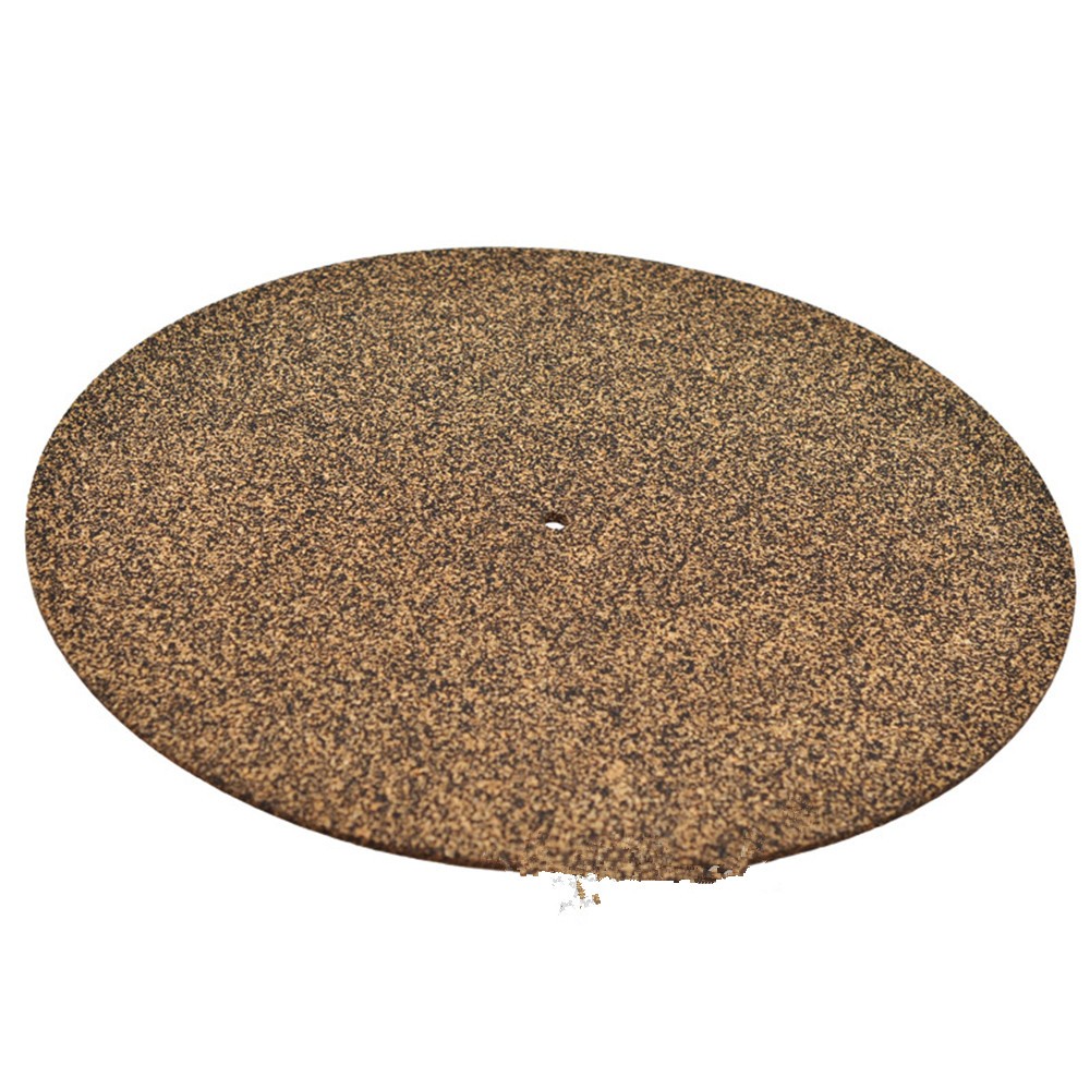 Cork & Rubber Turntable Platter Mat Disc Vinyl Record Player Anti-static Pad I
