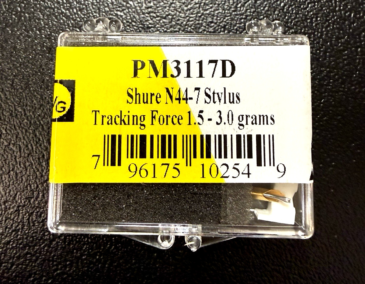 EVG PM3117D N44-7 SHURE CONICAL DIAMOND fits M44E M44 M55 & MORE! + A FREEBIE!