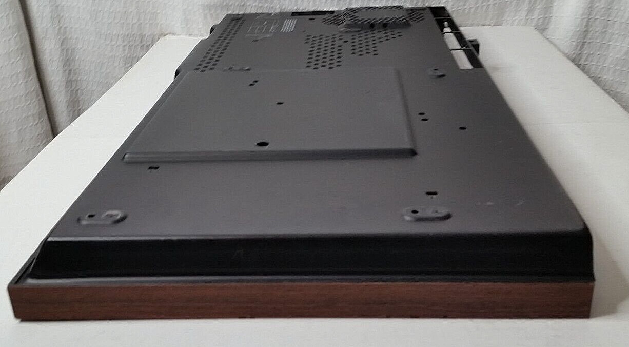 BANG & OLUFSEN B&O 7000 BEOCENTER case METAL BASE & WOOD LOOK TRIM