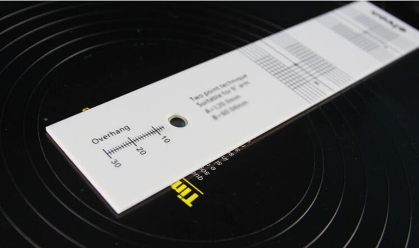 LP Vinyl Turntable Record Player Laser Speedometer+Calibration Ruler+Magnifier C