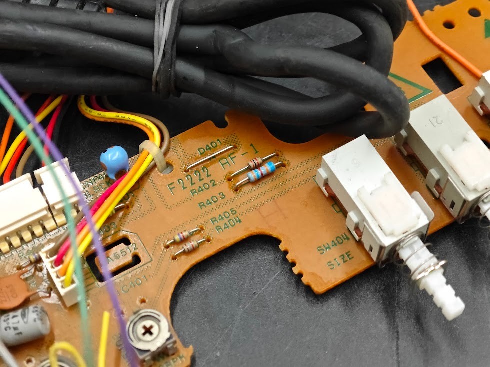 Sharp RP-303H(BK) Turntable Motor Used Working