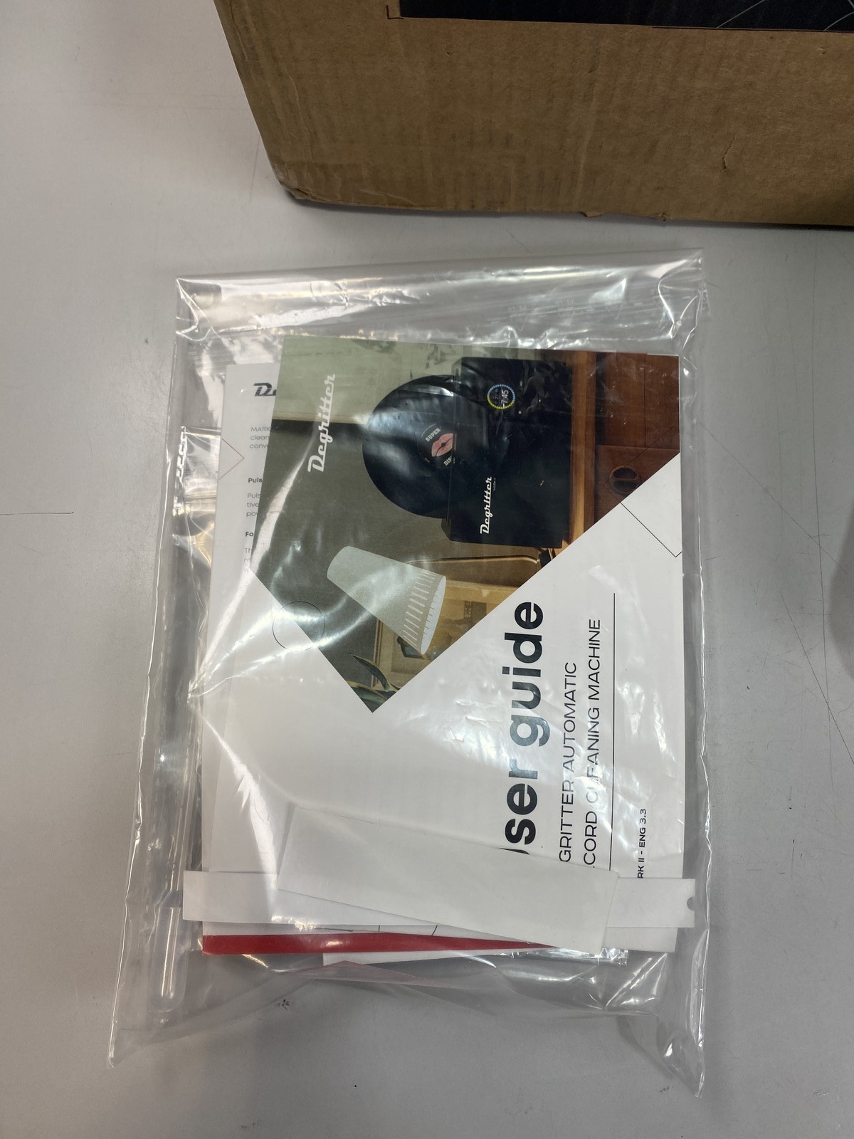 Degritter Mark II Record Cleaning Machine – Silver