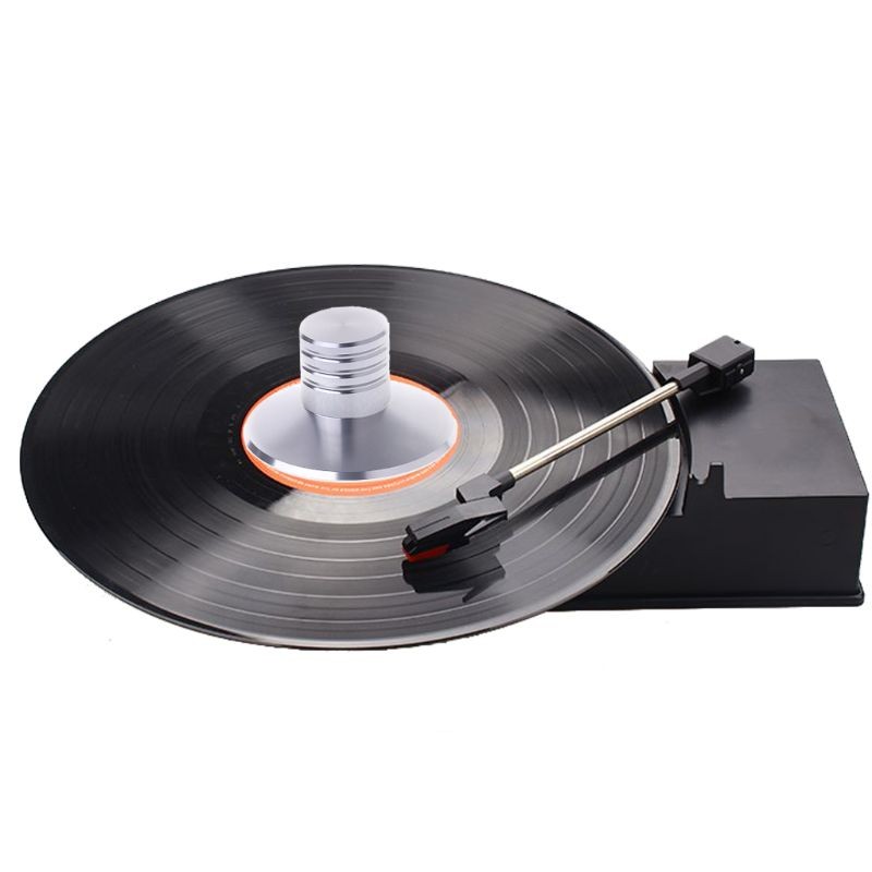 Metal Disc Stabilizer Record Weight Clamp for LP Vinyl Record Players Chassis