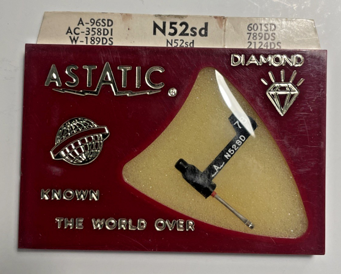 PHONOGRAPH NEEDLE STYLUS for ASTATIC N52-sd Used in Astatic 445 447 161-DS13