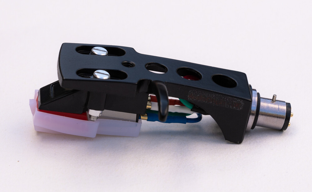Headshell mount (B), Cartridge + stylus for Pioneer PL50, PL518, PL512, PL530