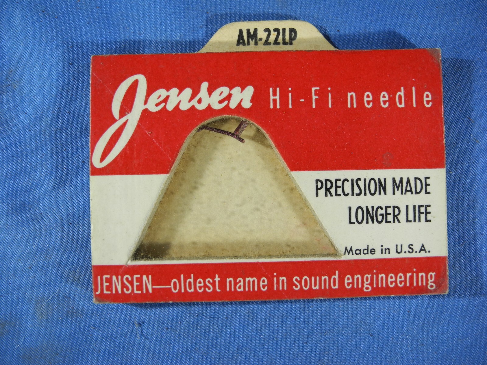 Jensen AM-22LP American Micro. XO-21 needle – 33 45 rpm Osmium