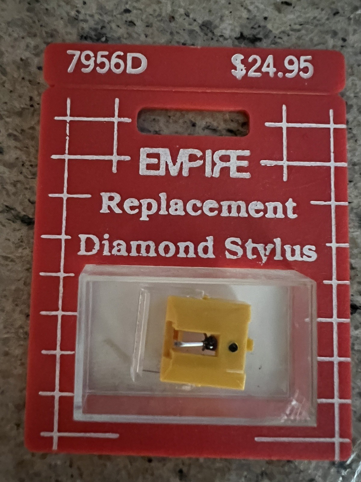 EMPIRE 7956D REPLACEMENT STYLUS SONY ND-137G WITH STYLUS GUARD NOS