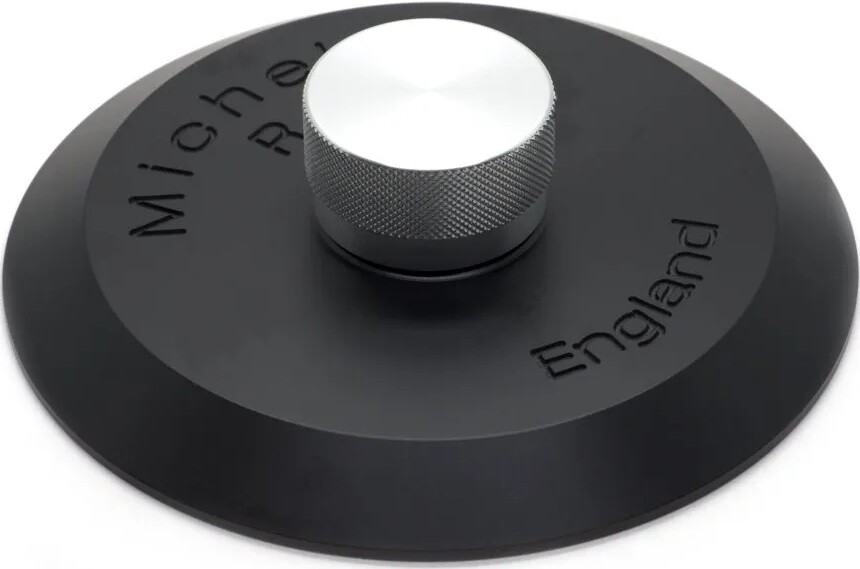 rega Record Clamp by Michell Engineering Silver Knob. AUTHORIZED-DEALER