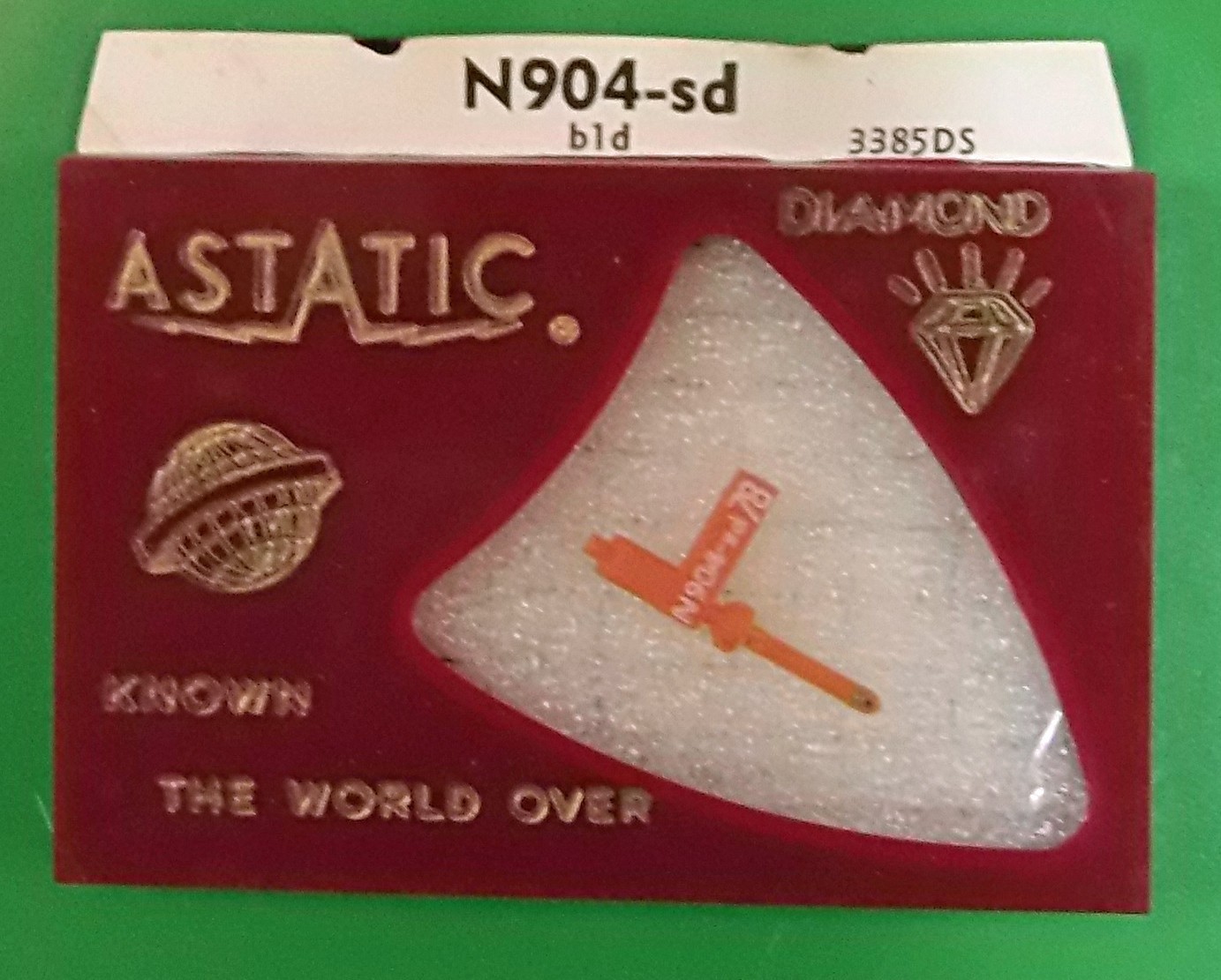 ASTATIC N904-SD NEEDLE STYLUS for Tetrad B1D G1D T2MD T3MD 11D 22D 23D M854-DS73
