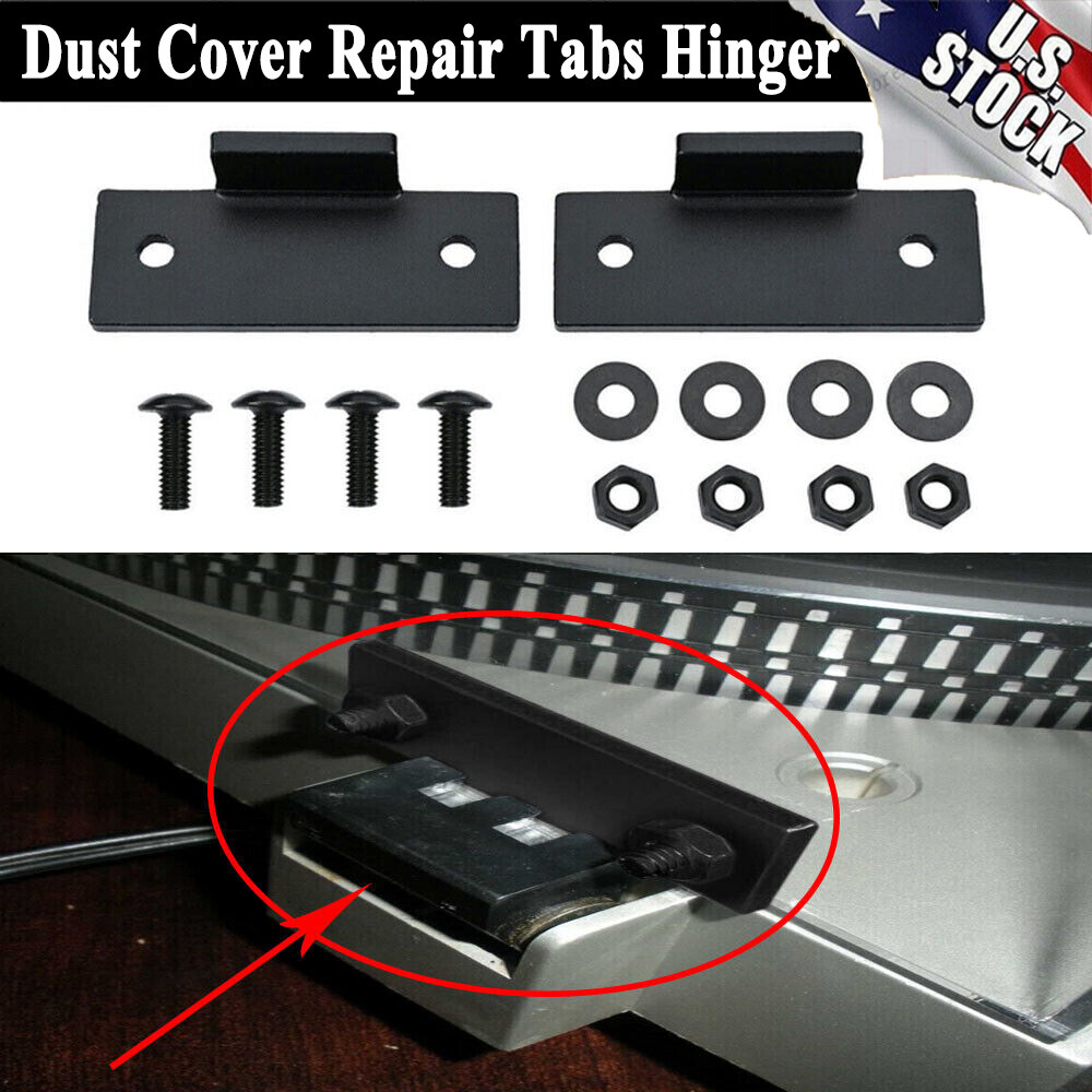 2x For Technics SL-D2 3200 B2 D3 1 Others Turntable Dust Cover Repair Tabs Hinge