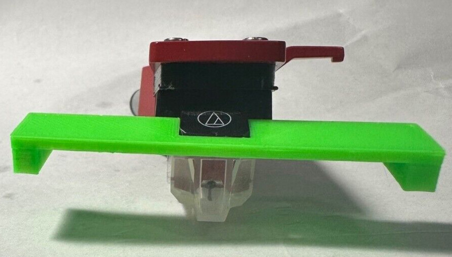 3D Printed Phono Cartridge Longhorn Stabilizer – AT-VM95 – Vinyl Turntable Mod