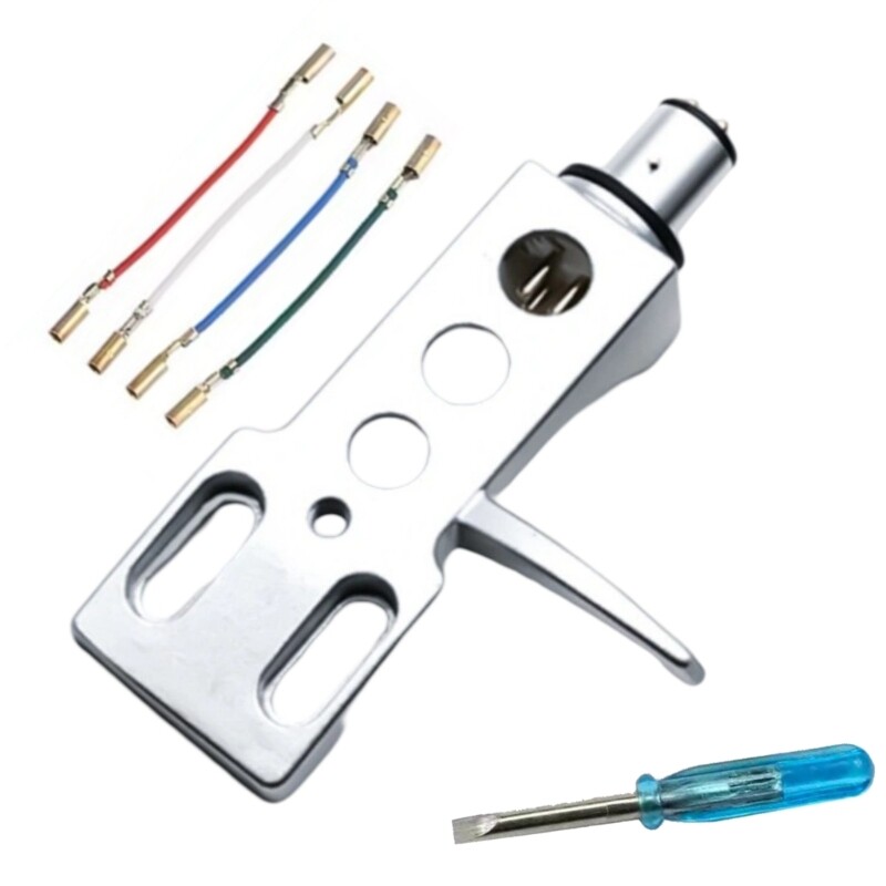 Classical 4pin Turntable Cartridge Mount Headshell Phono Cartridge Holder Metal