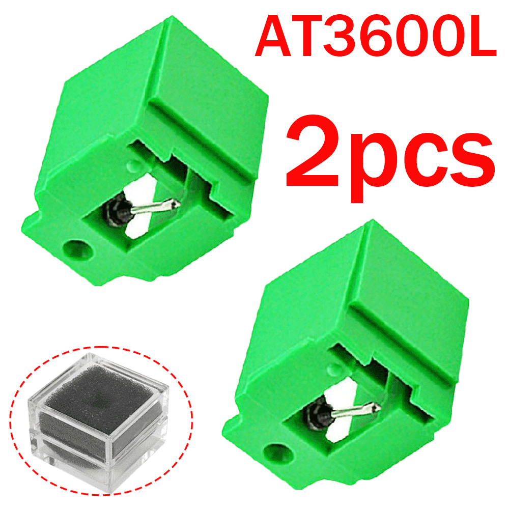 2*4211-D3, 78 RPM STYLUS NEEDLE for Audio Technica ATN-3600 ATN-3600L AT-3600 US
