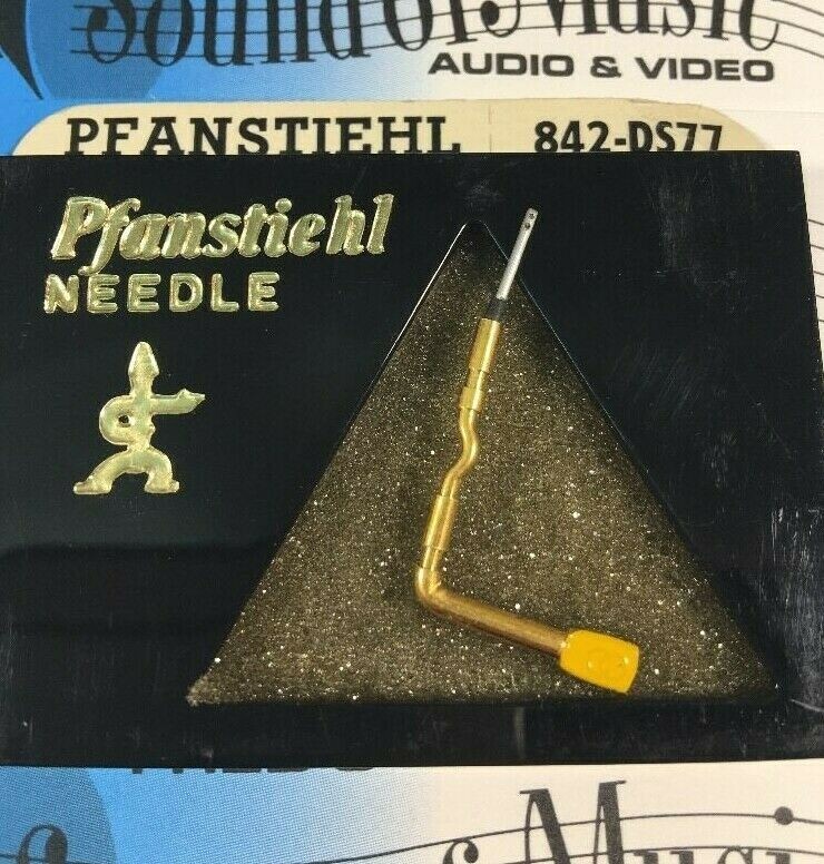 NEW Pfanstiehl 842-DS77 Diamond Needle Stylus Dual Needle 842DS77 telefunken 200