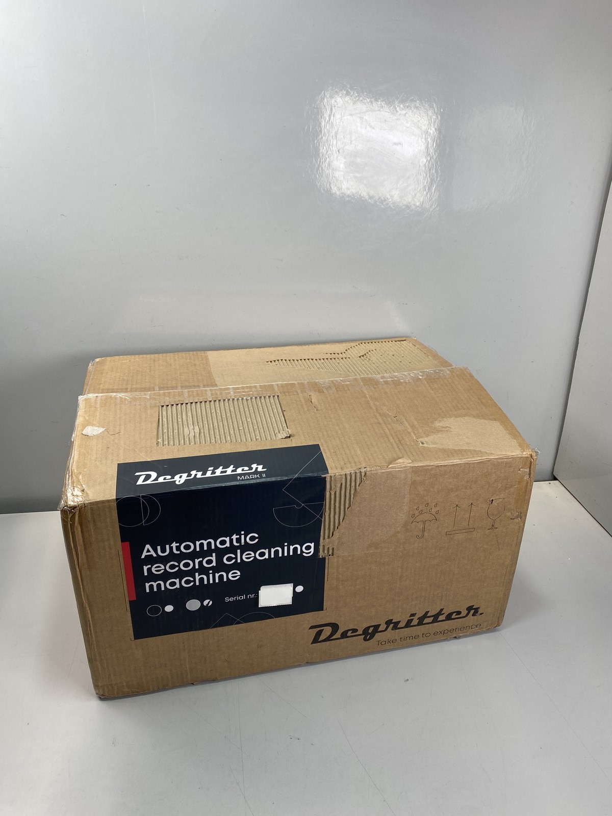 Degritter Mark II Record Cleaning Machine – Silver