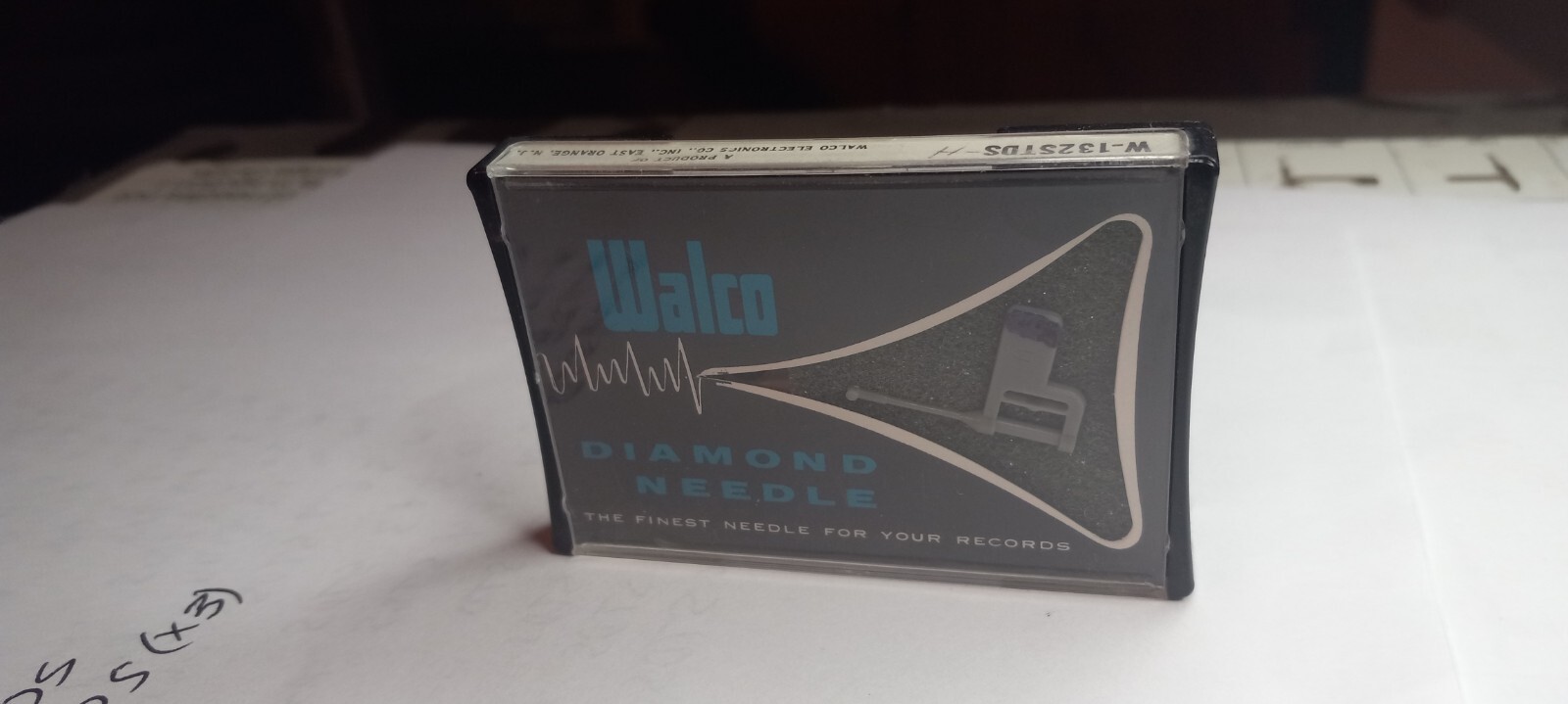 W-132STDS WALCO Turntable Needle Record Player Stylus Vintage NOS new