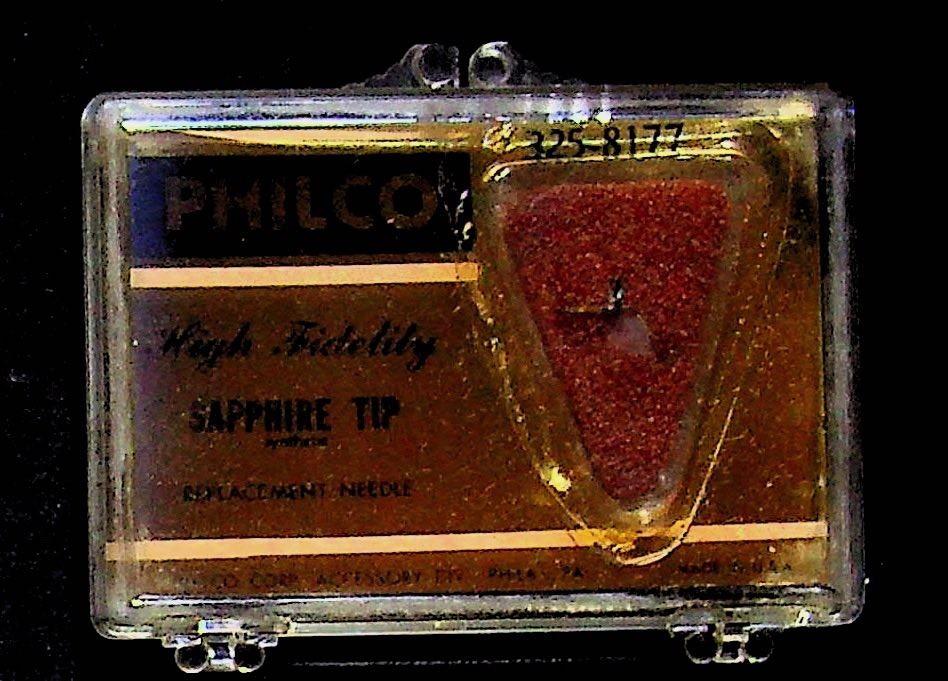 Philco Replacement Needle Sapphire Tip for Record Player NOS 325-8177