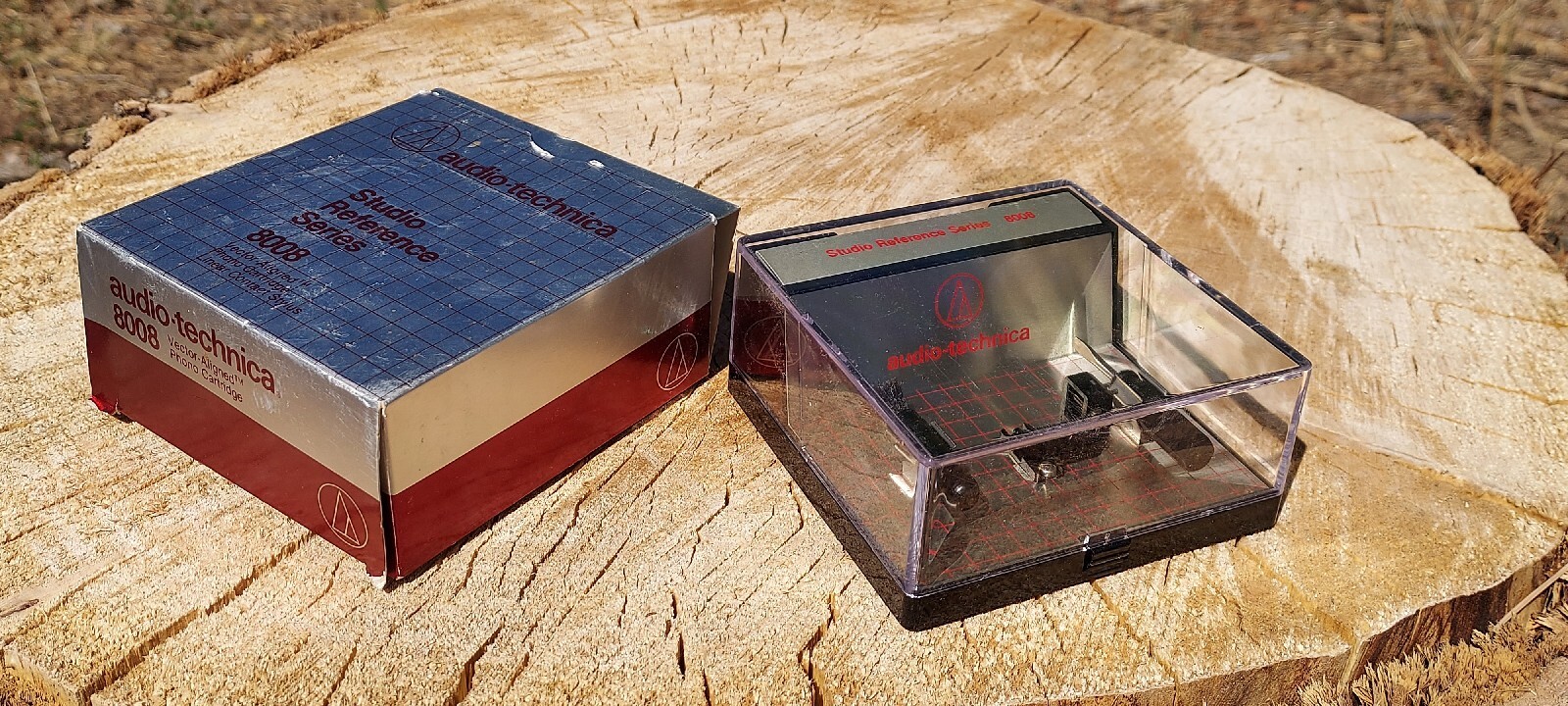 Audio Technica AT 8008 Stereo Phono Cartridge Stylus Needle Box Only