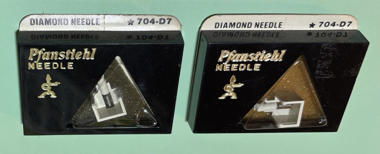 PFANSTIEHL AUDIO PHONOGRAPH NEEDLE STYLUS 704-D7 NOS for PANASONIC – LOT OF 2