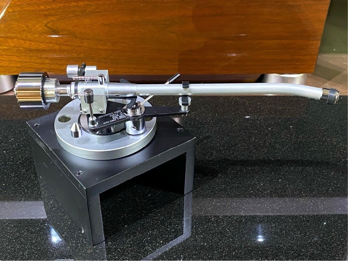 SAEC WE-407/GT Tonearm Double Knife Edge Limited Edition w/ Cable Manual Rare