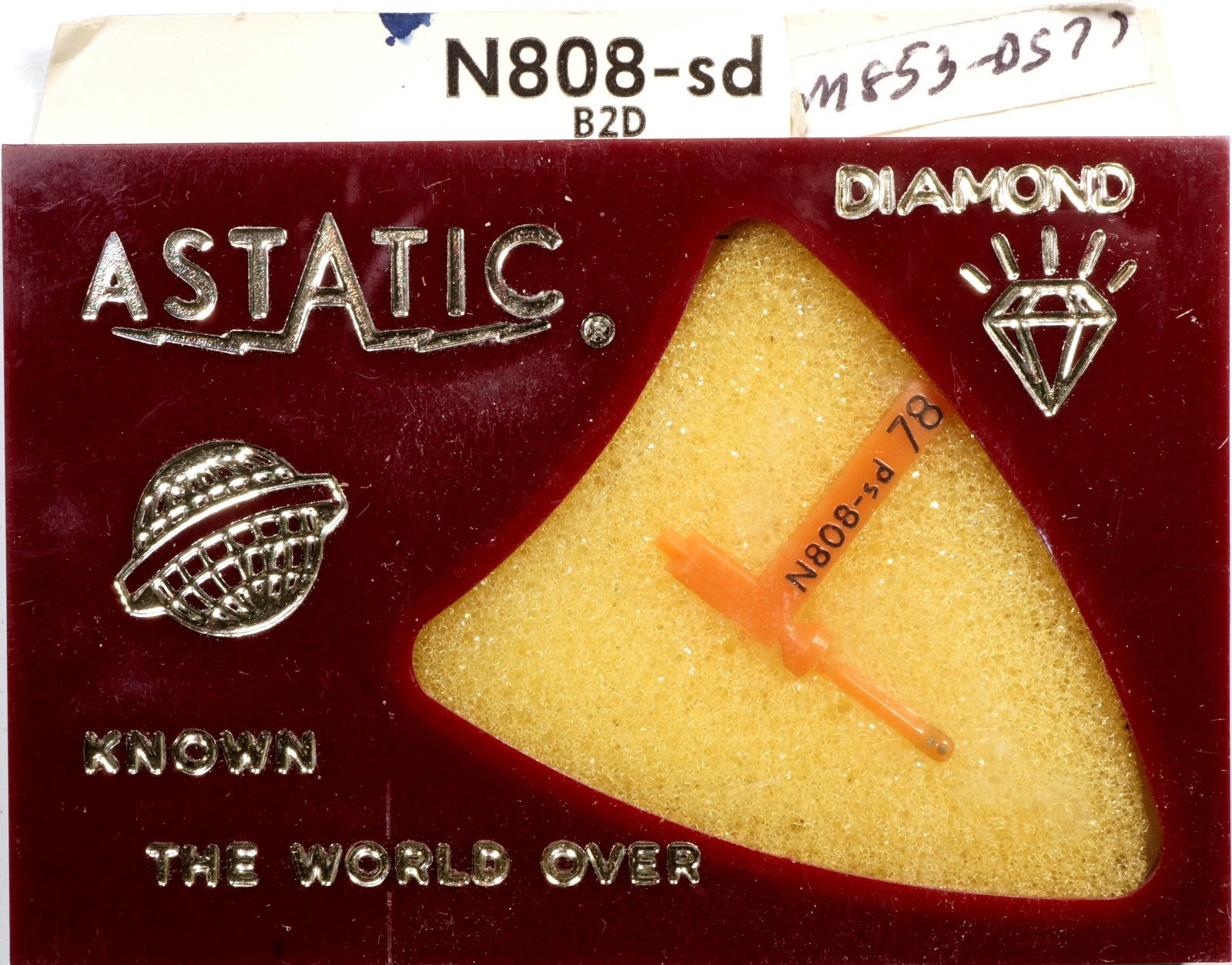 NOS Astatic Diamond Needle N808-sd for TETRAD B2D
