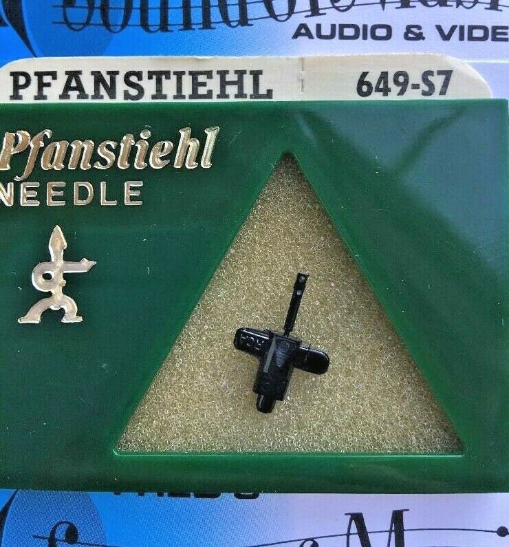 NEW Pfanstiehl 649-S7 Sapphire Needle Stylus 649D7 Synthetic RCA n570 645 w329