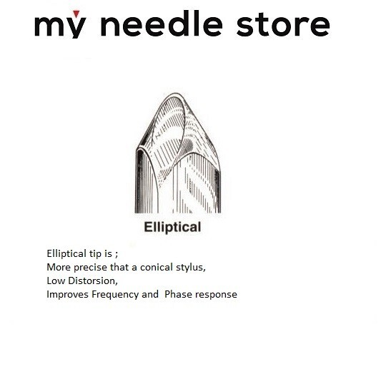 Brand New STYLUS NEEDLE FOR SHURE VN35E VN-35E V15 TYPE III 764-DE 4764-DE