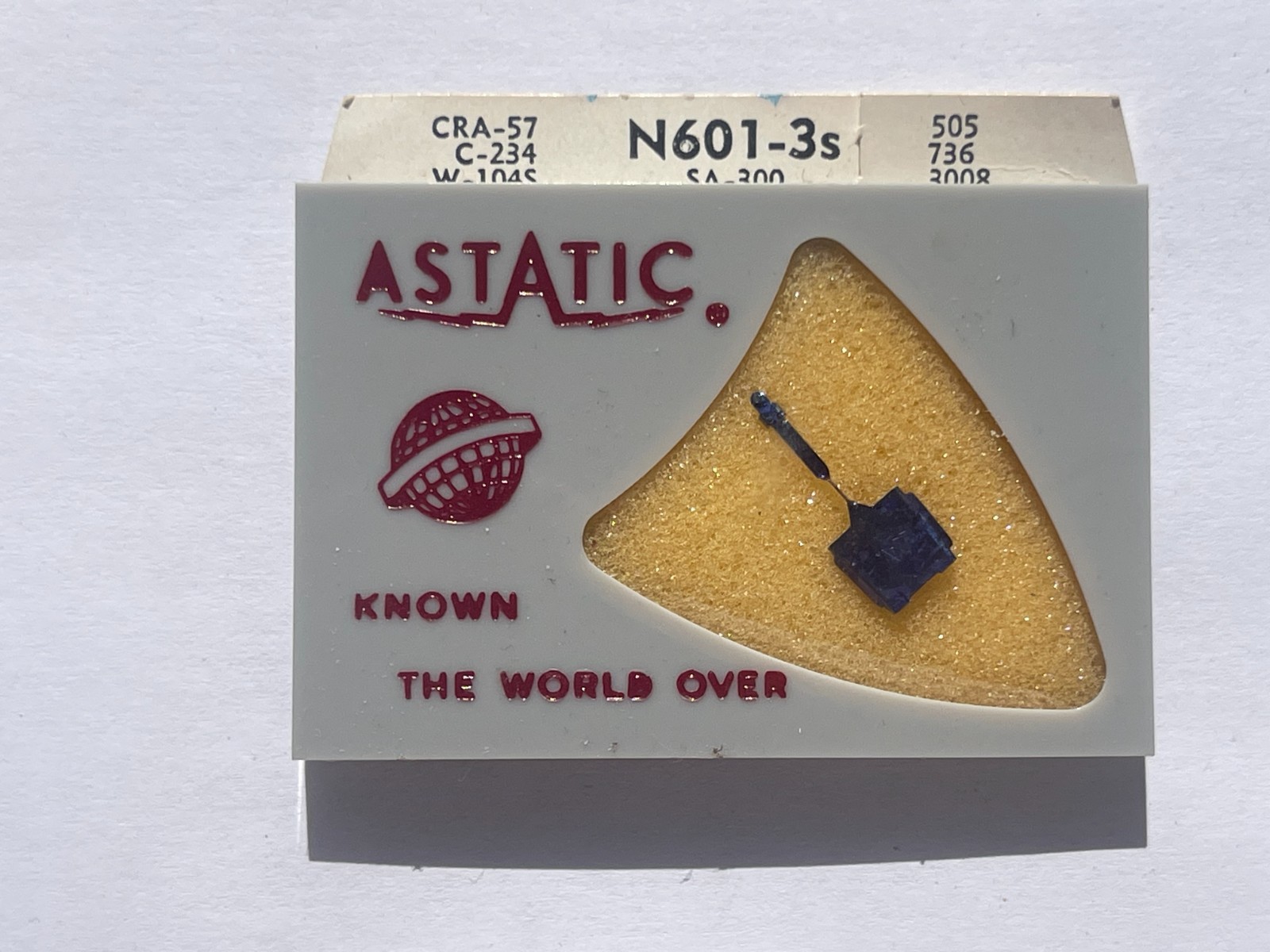 78 RPM RECORD PLAYER NEEDLE for RONETTE CARTRIDGES 106 TO-208 291 702-S2 702-S3