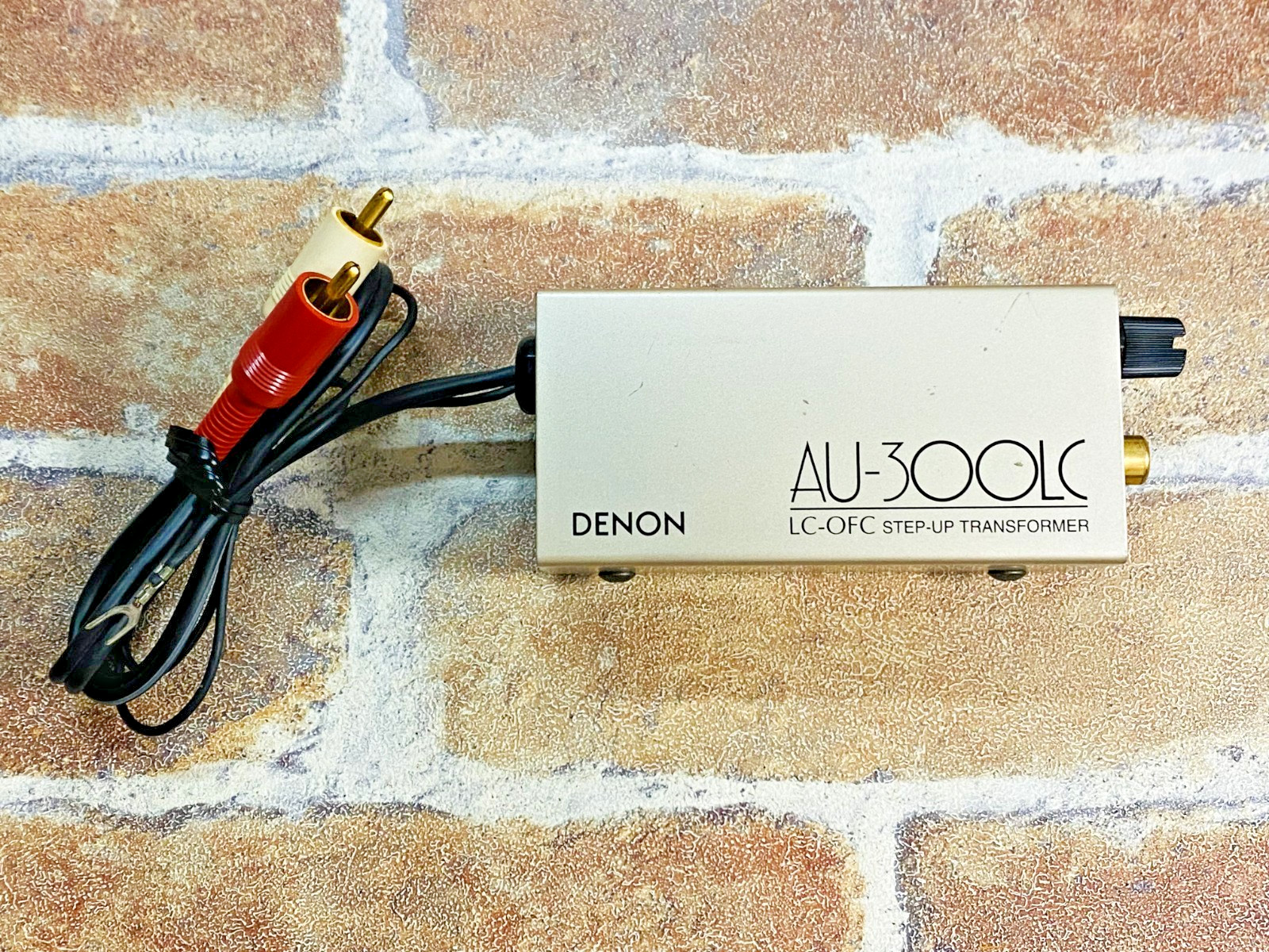 DENON AU-300LC Step Up Transformer MC Cartridge Japan Tested Working No.2 DDP