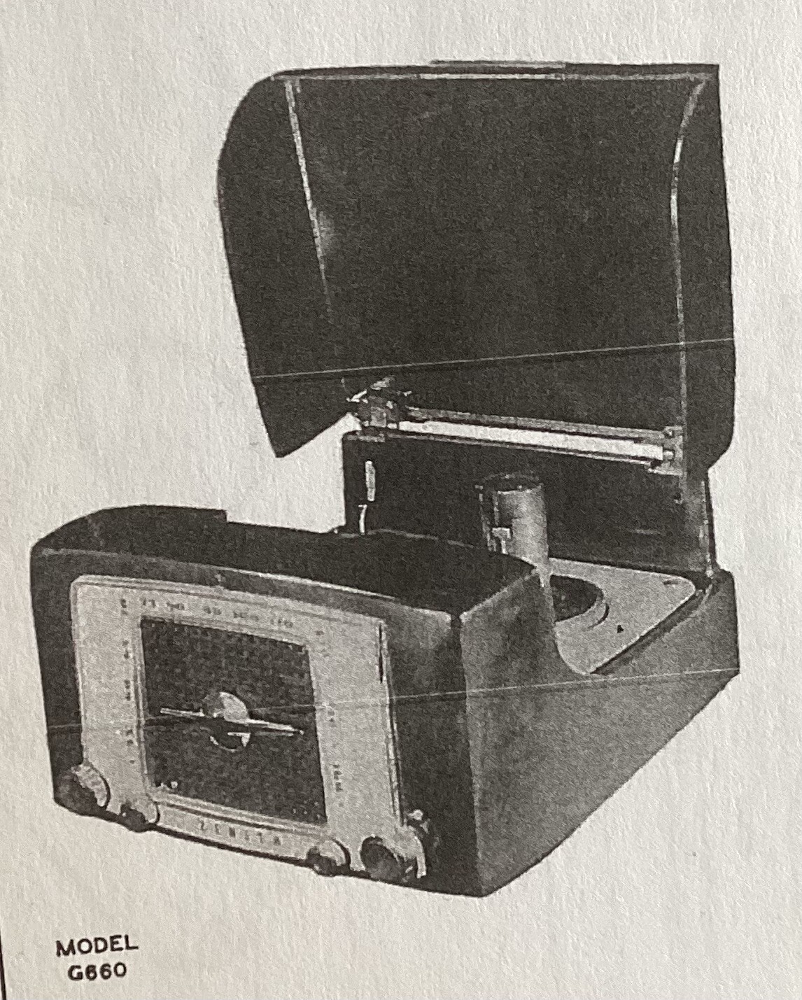 Zenith G660 Combination Radio Dual Record Player Replacement Capacitor Kit