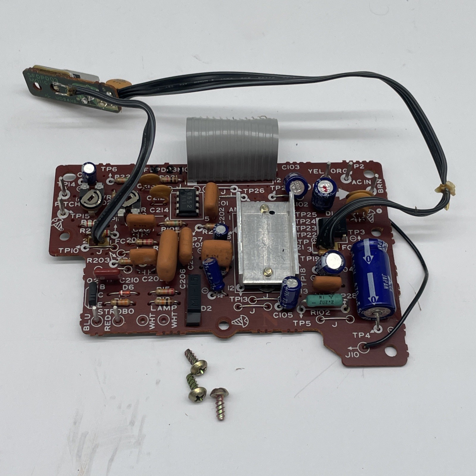 Speed Control Board For Technics SL-D20 Direct Drive Turntable OEM Part